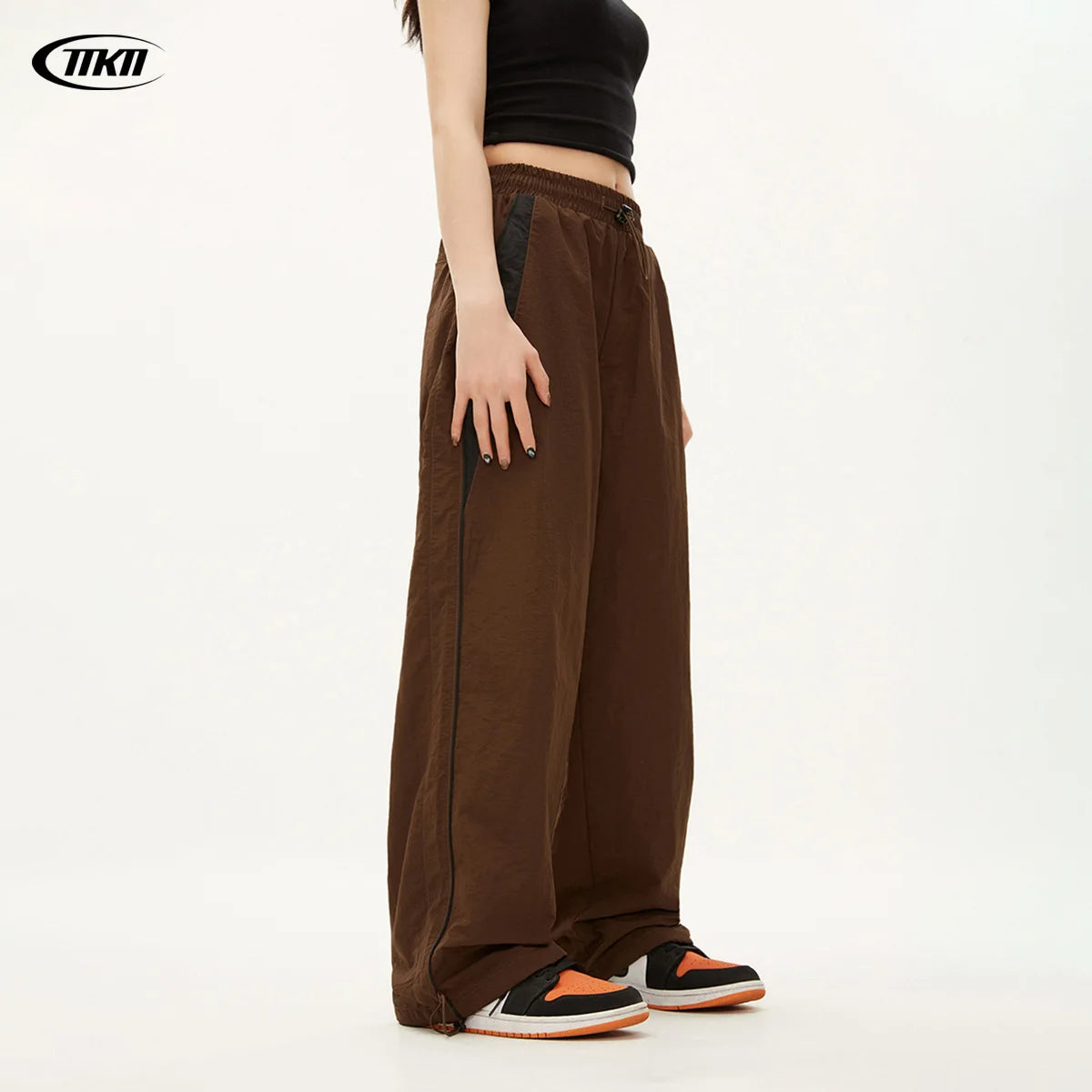 Y2K Vintage Fashion Loose Pants – High Waist, Wide Leg, Baggy, Hip Hop, Casual Streetwear Joggers for Women