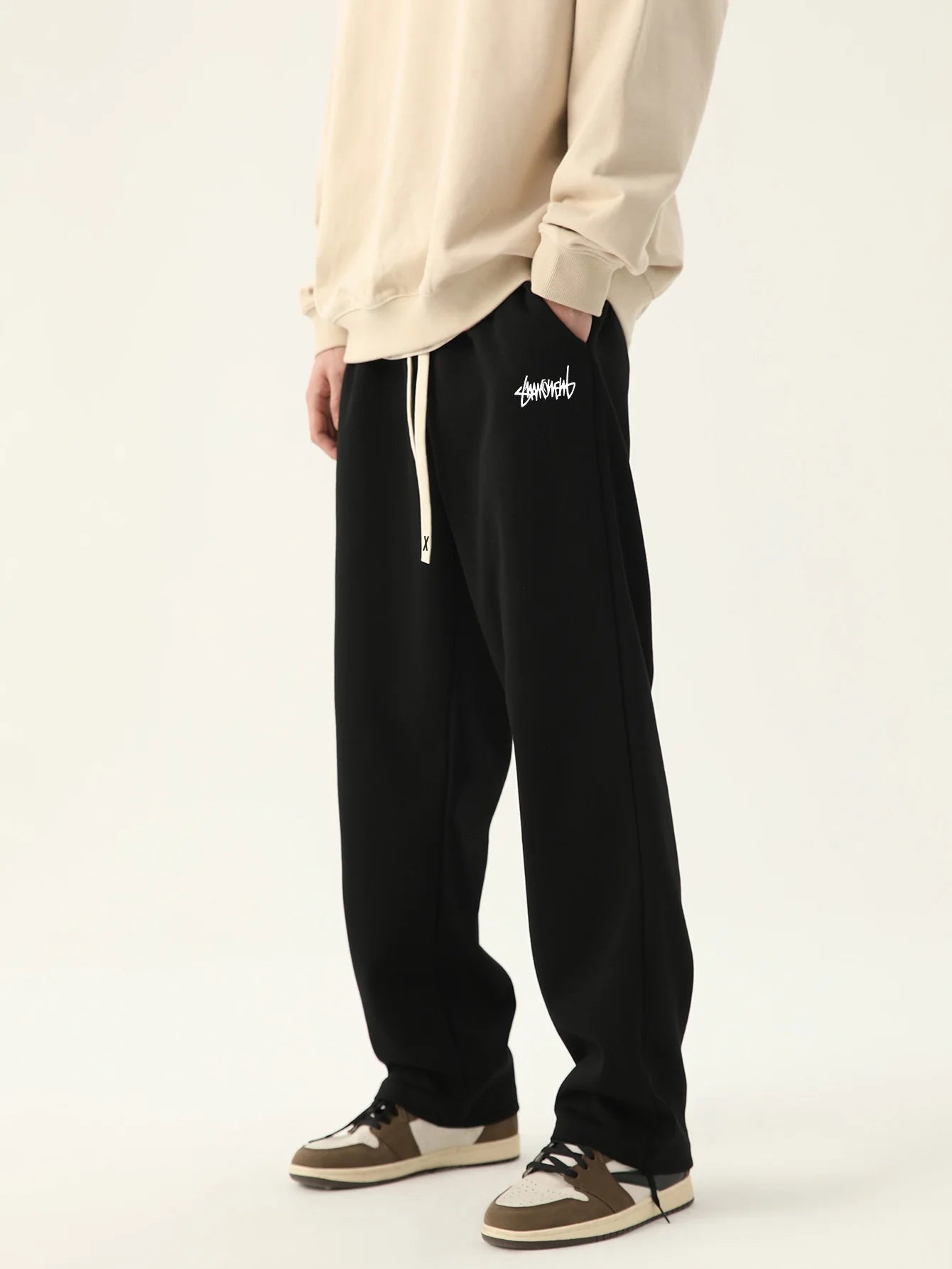 Men's Baggy Jogging Pants – Breathable, Outdoor, Fashion, 2024 New Sweatpants