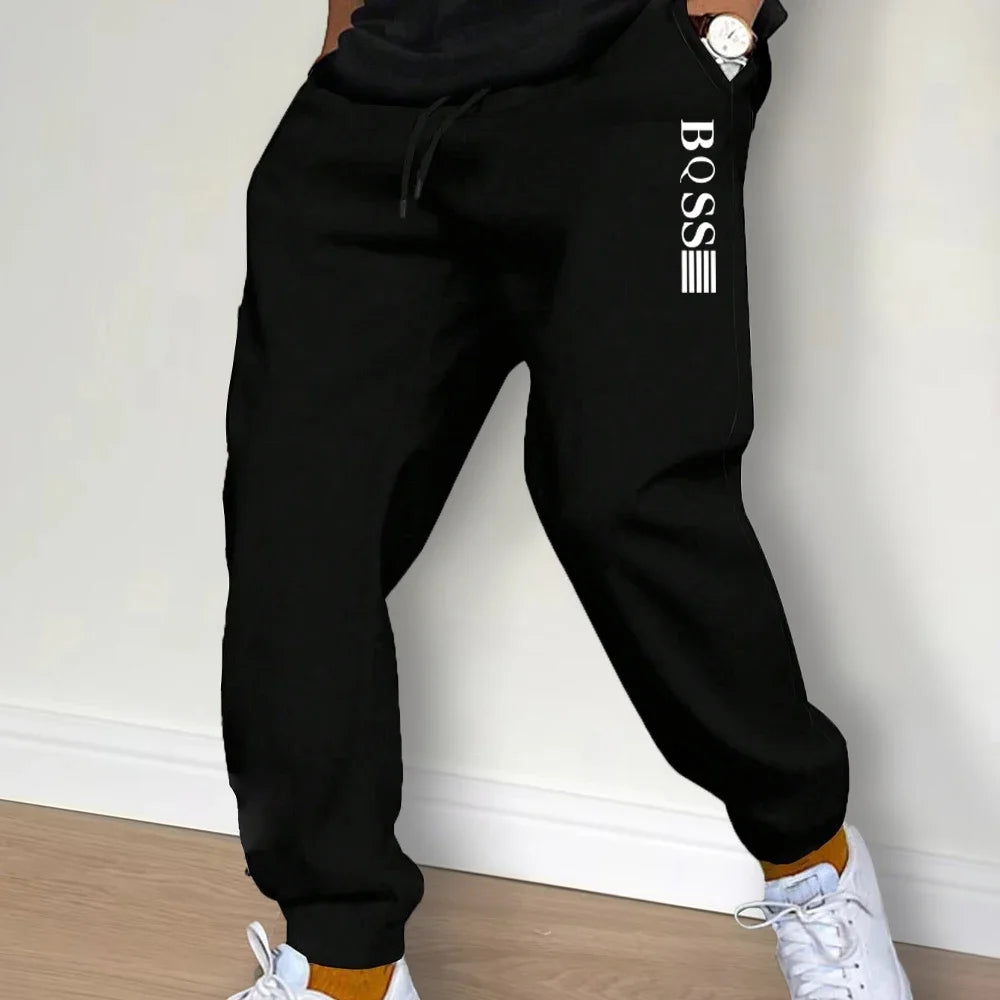 Men's Sports Tracksuit: Hoodie & Pants Set, Running, Casual, Sweatshirt & Sweatpants.