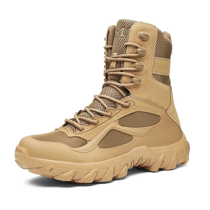 Men's Tactical Boots – Lightweight, Non-Slip, Outdoor, Special Forces, Autumn Shoes