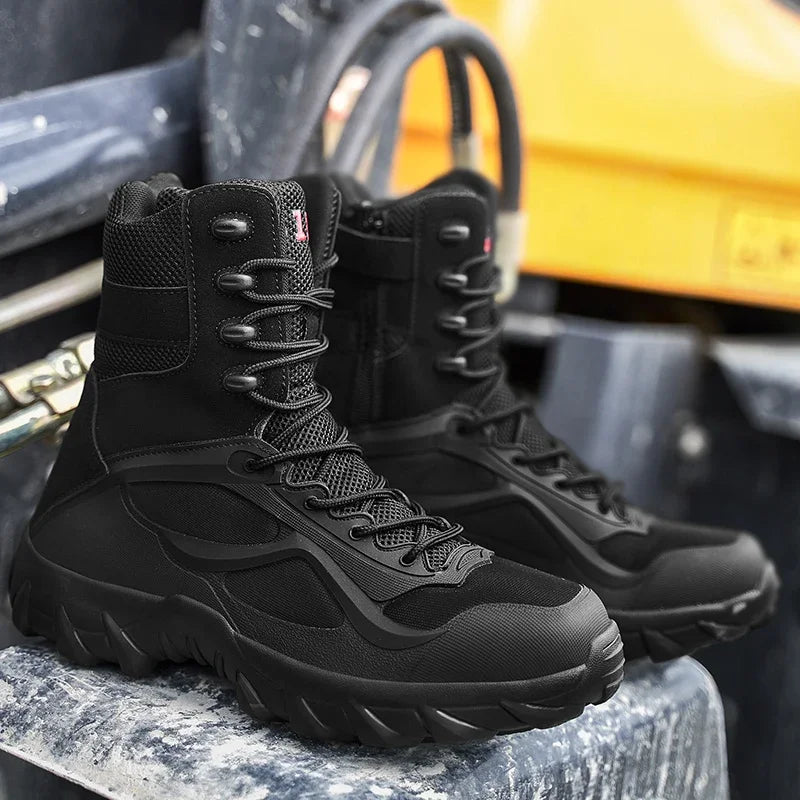 Men's Tactical Boots – Lightweight, Non-Slip, Outdoor, Special Forces, Autumn Shoes