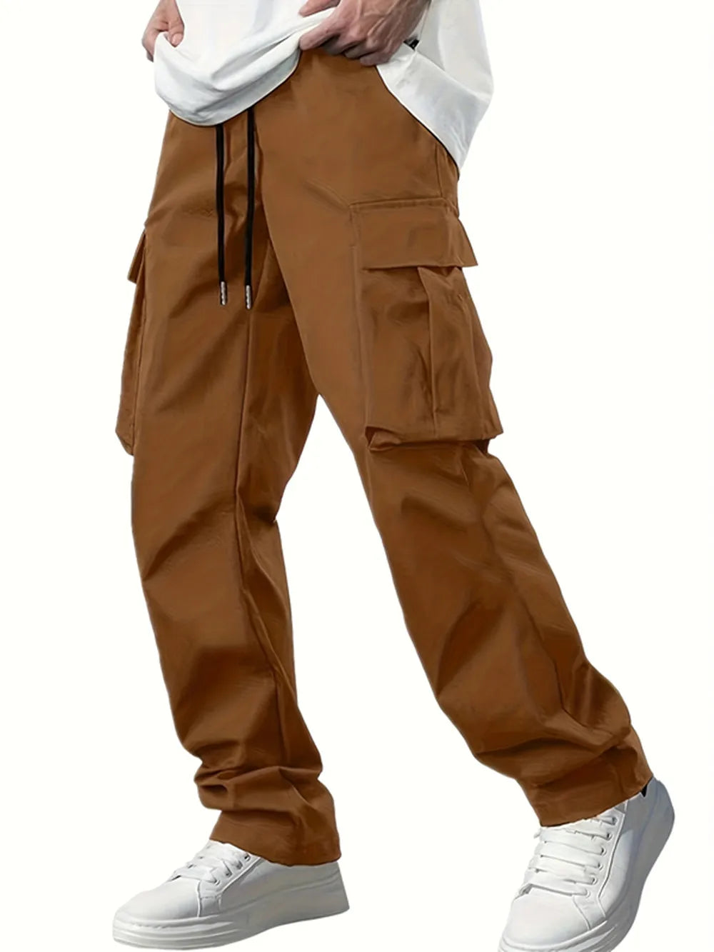 2025 Men's Workwear Pants: Loose, straight, stylish, and functional.