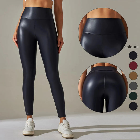 Women’s PU Leather Leggings – XS-5XL, Plus Size, Slim, Skinny, Sexy Trousers