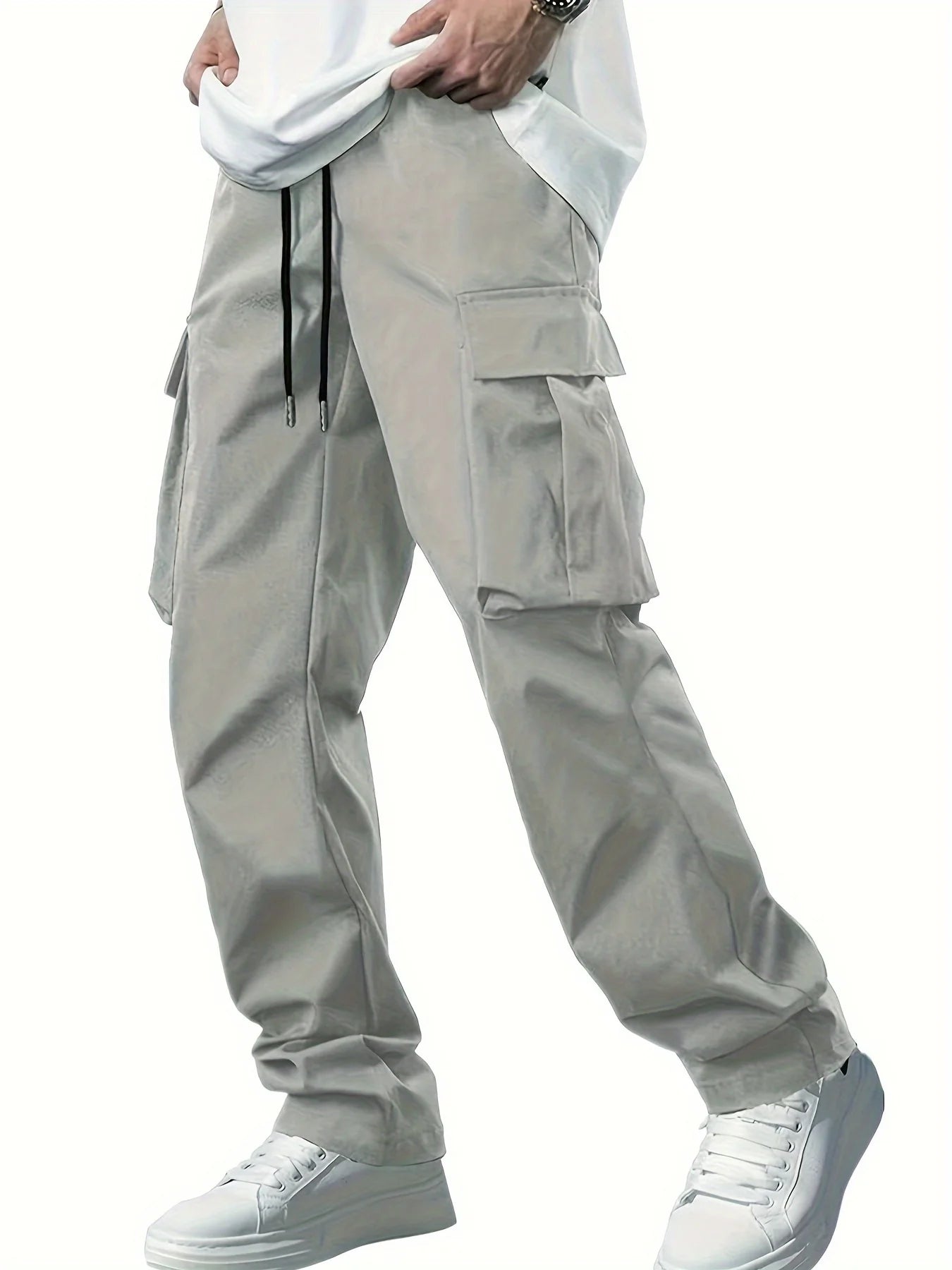 2025 Men's Workwear Pants: Loose, straight, stylish, and functional.