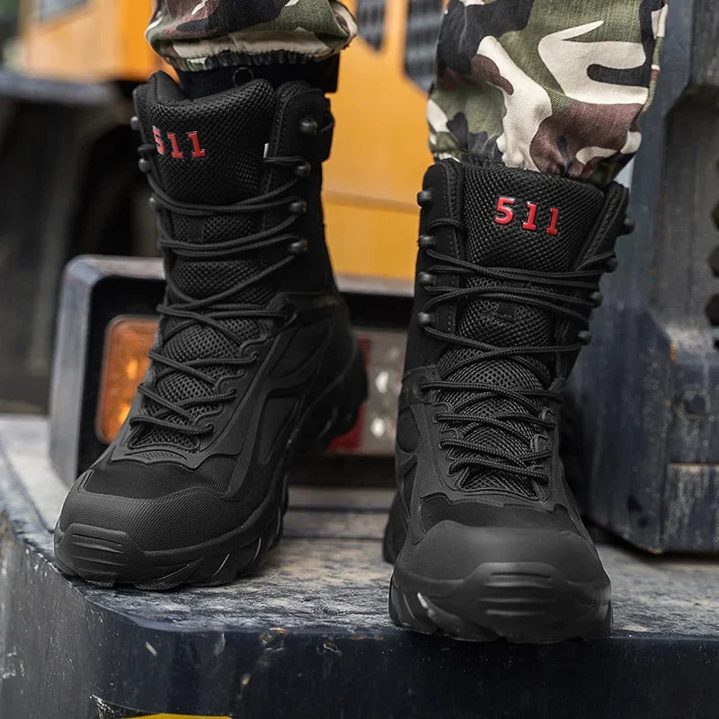 Men's Tactical Boots – Lightweight, Non-Slip, Outdoor, Special Forces, Autumn Shoes